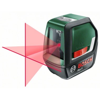 Лазерный уровень с перекрестными лучами Bosch PLL 2 (0603663420)