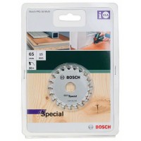 Пильный диск для погружных и ручных циркулярных пил 65x15x1,6 мм, 20 Bosch 2609256C83