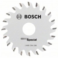 Пильный диск для погружных и ручных циркулярных пил 65x15x1,6 мм, 20 Bosch 2609256C83