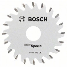 Пильный диск для погружных и ручных циркулярных пил 65x15x1,6 мм, 20 Bosch 2609256C83