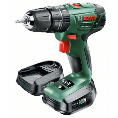 Аккумуляторная ударная дрель-шуруповерт Bosch PSB 1440 LI-2 (06039A3221)