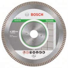 Алмазный диск Best for Ceramic Extra-Clean Turbo 180x22,23x1,6x7 мм Bosch 2608603596