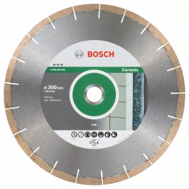 Алмазный диск Best for Ceramic and Stone 300x25,40x1,8x10 мм Bosch 2608603602