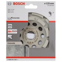 Алмазный чашечный шлифкруг Best for Concrete 125x22,23x4,5 мм Bosch 2608201228
