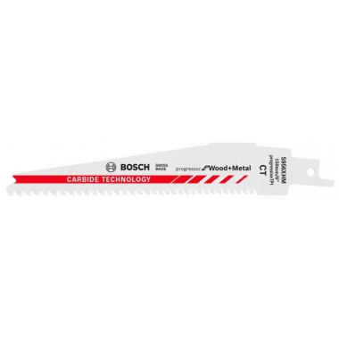 Пильное полотно S 956 XHM Carbide Progressor for Wood and Metal Bosch 2608653099