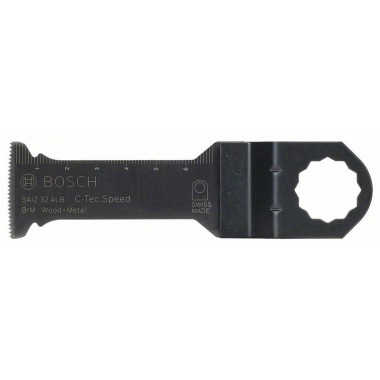Погружное пильное полотно BIM SAIZ 32 ALB Wood and Metal 32x70 мм Bosch 2608662316