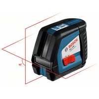 Линейный лазерный нивелир Bosch GLL 2-50 (0601063108)