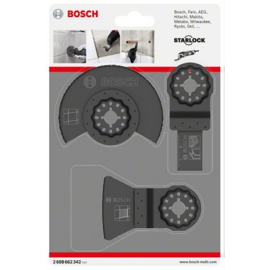 Набор по керамической плитке из 3 шт. Bosch 2608662342
