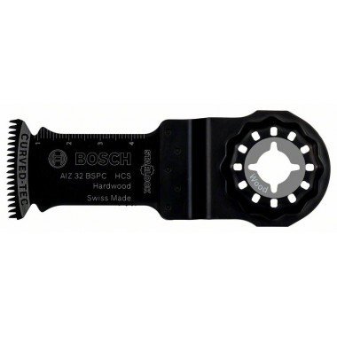 Погружное пильное полотно HCS AIZ 32 BSPC Hard Wood 50x32 мм Bosch 2608662360