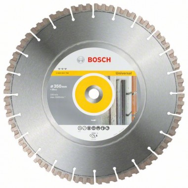 Алмазный диск Best for Universal 350x20,00x3,3x15 мм Bosch 2608603766