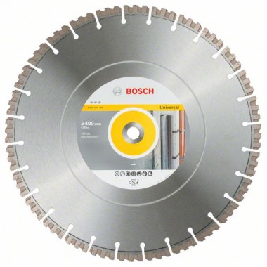 Алмазный диск Best for Universal 400x20,00x3,3x15 мм Bosch 2608603768