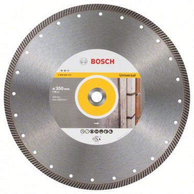 Алмазный диск Expert for Universal Turbo 350x20,00x2,2x12 мм Bosch 2608603775