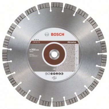 Алмазный диск Best for Abrasive 350x20,00x3,2x15 мм Bosch 2608603781