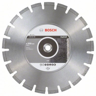 Алмазный диск Standard for Asphalt 350x20,00x3,2x10 мм Bosch 2608603788