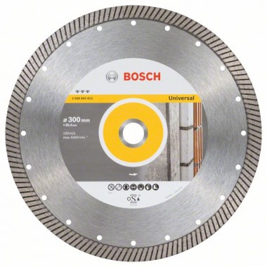 Алмазный диск Best for Universal Turbo 300x25,40x3x15 мм Bosch 2608603812