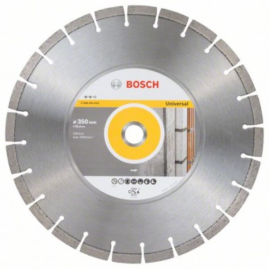 Алмазный отрезной диск Expert for Universal 350x25,40x3,2x12 мм Bosch 2608603815