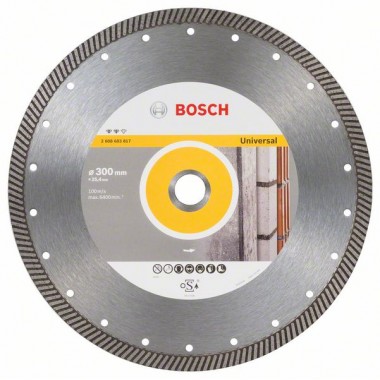 Алмазный диск Expert for Universal Turbo 300x25,40x2,2x12 мм Bosch 2608603817