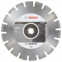 Алмазный диск Standard for Asphalt 300x25,40x2,8x10 мм Bosch 2608603830