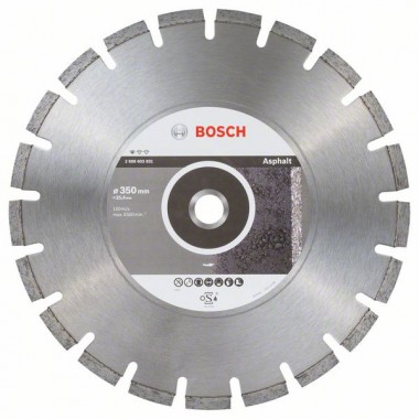 Алмазный диск Standard for Asphalt 350x25,40x3,2x10 мм Bosch 2608603831
