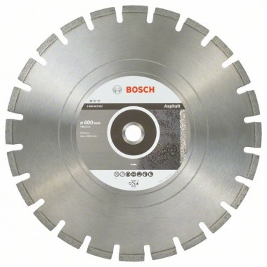 Алмазный диск Standard for Asphalt 400x25,40x3,6x10 мм Bosch 2608603832