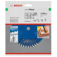 Пильный диск Expert for Wood 140x20x1,8 мм, 42 Bosch 2608644010