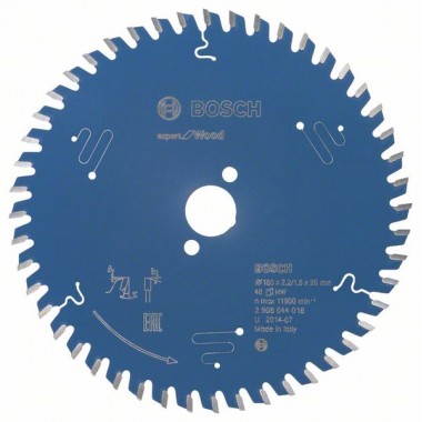 Пильный диск Expert for Wood 160x20x2,2 мм, 48 Bosch 2608644018