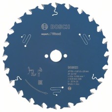 Пильный диск Expert for Wood 184x20x2,6 мм, 24 Bosch 2608644038 Пильный диск Expert for Wood 184x20x2,6 мм, 24 Bosch 2608644038