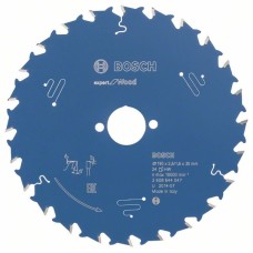 Пильный диск Expert for Wood 190x30x2,6 мм, 24 Bosch 2608644047