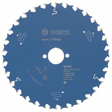 Пильный диск Expert for Wood 200x30x2,8 мм, 30 Bosch 2608644052