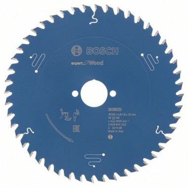 Пильный диск Expert for Wood 200x30x2,8 мм, 48 Bosch 2608644053