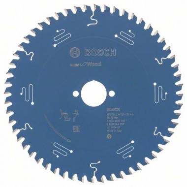 Пильный диск Expert for Wood 210x30x2,4 мм, 56 Bosch 2608644057