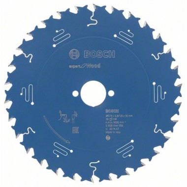 Пильный диск Expert for Wood 210x30x2,8 мм, 30 Bosch 2608644058