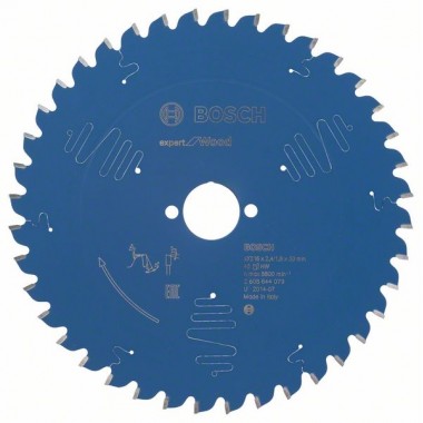 Пильный диск Expert for Wood 216x30x2,4 мм, 40 Bosch 2608644079