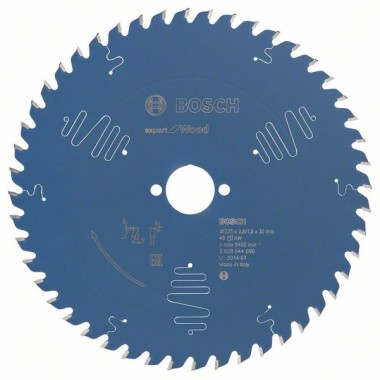Пильный диск Expert for Wood 225x30x2,6 мм, 48 Bosch 2608644090
