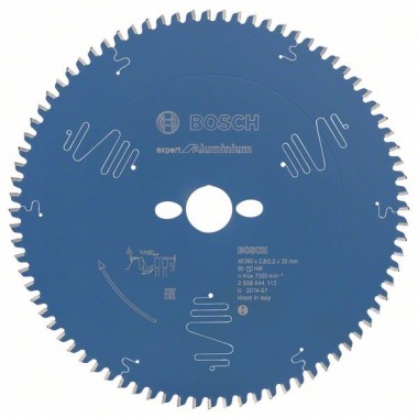 Пильный диск Expert for Aluminium 260x30x2,8 мм, 80 Bosch 2608644113