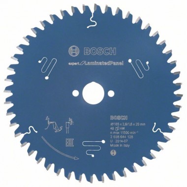Пильный диск Expert for Laminated Panel 165x20x2,6 мм, 48 Bosch 2608644128