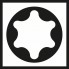 Набор бит T25 Extra-Hart T 25, 25 мм Bosch 2608522271