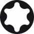 Набор бит T30 Extra-Hart T 30, 25 мм Bosch 2608522272