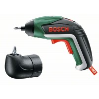 Аккумуляторная отвертка Bosch IXO Medium c угловой насадкой (06039A8021)