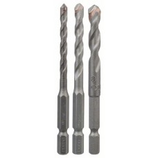 Набор из 3 сверл для керамических плиток HEX-9 Ceramic 5; 6; 8 мм Bosch 2608589527