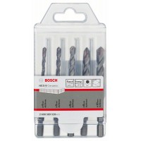 Набор из 5 сверл для керамических плиток HEX-9 Ceramic 4; 5; 6; 8; 10 мм Bosch 2608589528