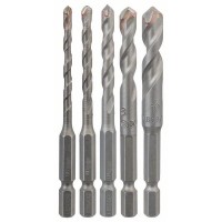 Набор из 5 сверл для керамических плиток HEX-9 Ceramic 4; 5; 6; 8; 10 мм Bosch 2608589528