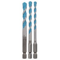 Набор из 3 универсальных сверл HEX-9 Multi Construction 5; 6; 8 мм Bosch 2608589529