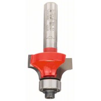 Карнизная фреза 8 мм, D 25,4 мм, R1 6,35 мм, L 12,7 мм, G 55 мм Bosch 2608629374