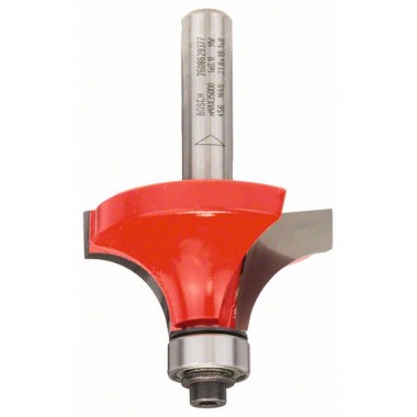 Карнизная фреза 8 мм, D 38,1 мм, R1 12,7 мм, L 19 мм, G 61 мм Bosch 2608629377