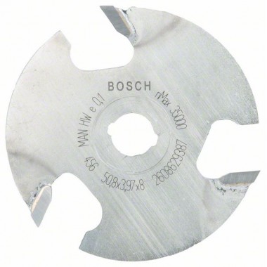 Плоская пазовая фреза 8 мм, D1 50,8 мм, L 4 мм, G 8 мм Bosch 2608629387