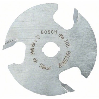 Плоская пазовая фреза 8 мм, D1 50,8 мм, L 3 мм, G 8 мм Bosch 2608629389