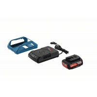 Комплект: аккумулятор GBA 18В 2,0Ач MW-B + зарядное устройство GAL 1830 W Bosch  (1600A003NA)