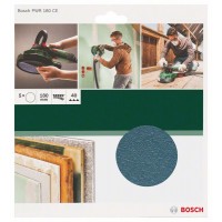 Шлифлисты PWR 180мм K40 180, 40 Bosch 2609256D36