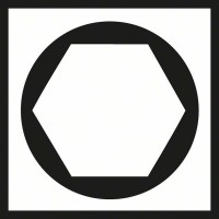 Торцевая головка SW 14мм; (M8); L 25мм Bosch 2608622300